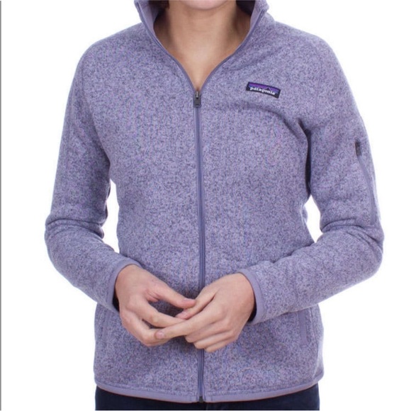 Patagonia Better Sweater Full Zip Jacket. Grayish Purple. Size Medium. EUC - Picture 1 of 11